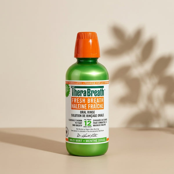 TheraBreath Fresh Breath Oral Rinse Mild Mint