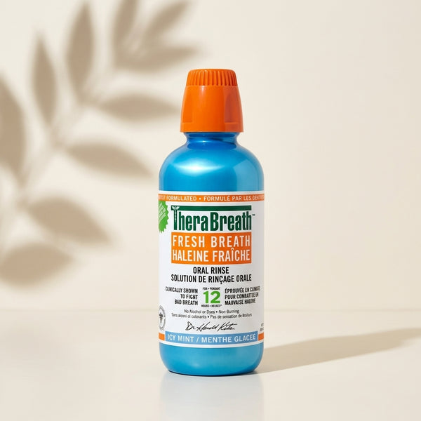 TheraBreath Fresh Breath Oral Rinse Icy Mint