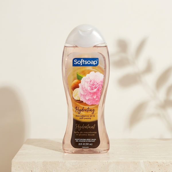 Softsoap Hydrating Macademia oil and soft peony Body Wash