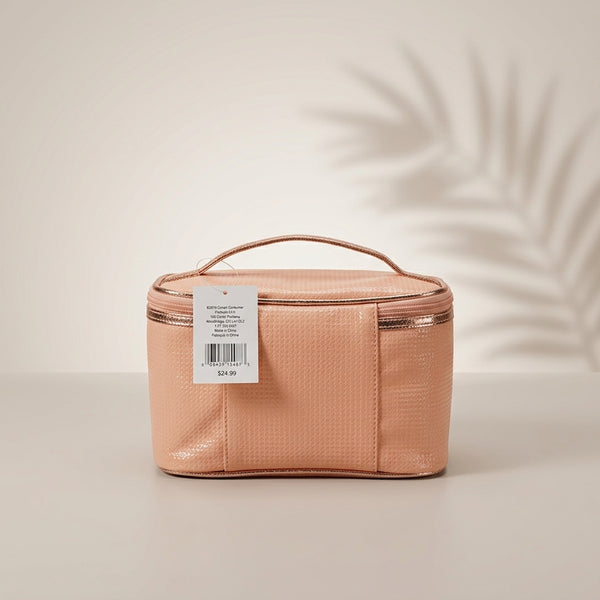 Blush Pink Vanity Cosmetic Case