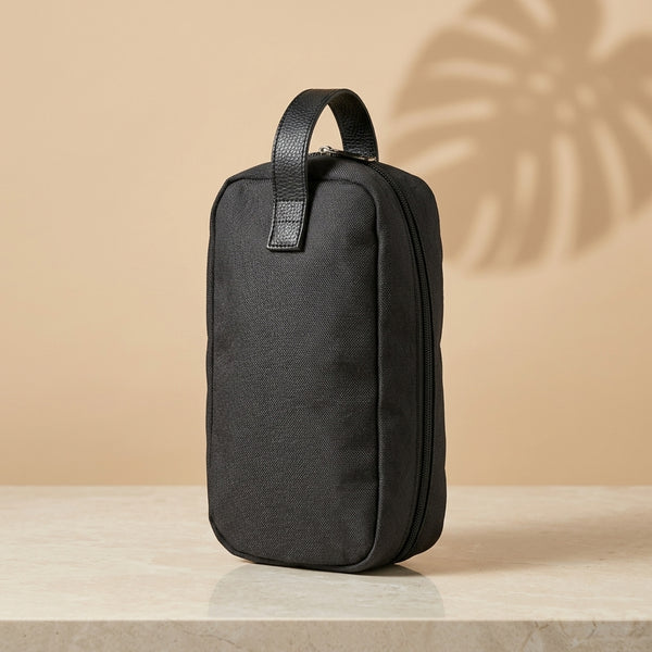 Black Hanging Toiletry Bag