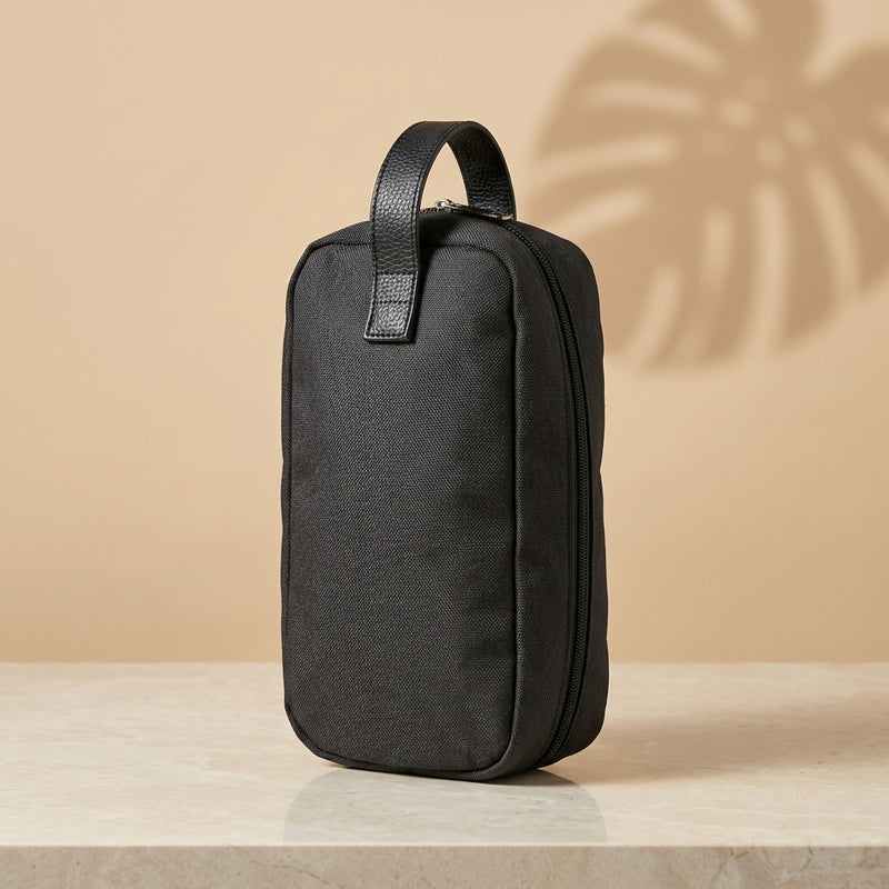 Black Hanging Toiletry Bag