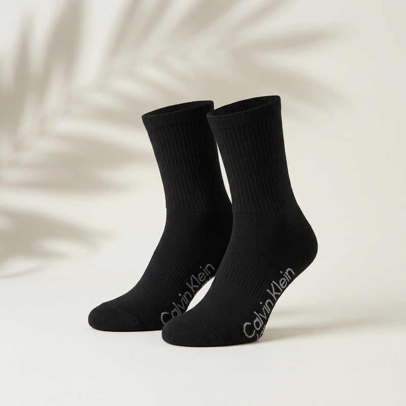 Calvin Klein Black Crew Socks