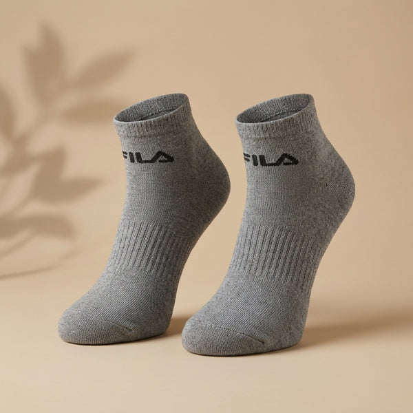 Fila Gray Ankle Socks