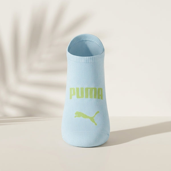 Puma Light Blue No Show Socks