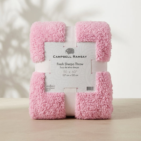 Campbell Ramsay Fresh Sherpa Throw