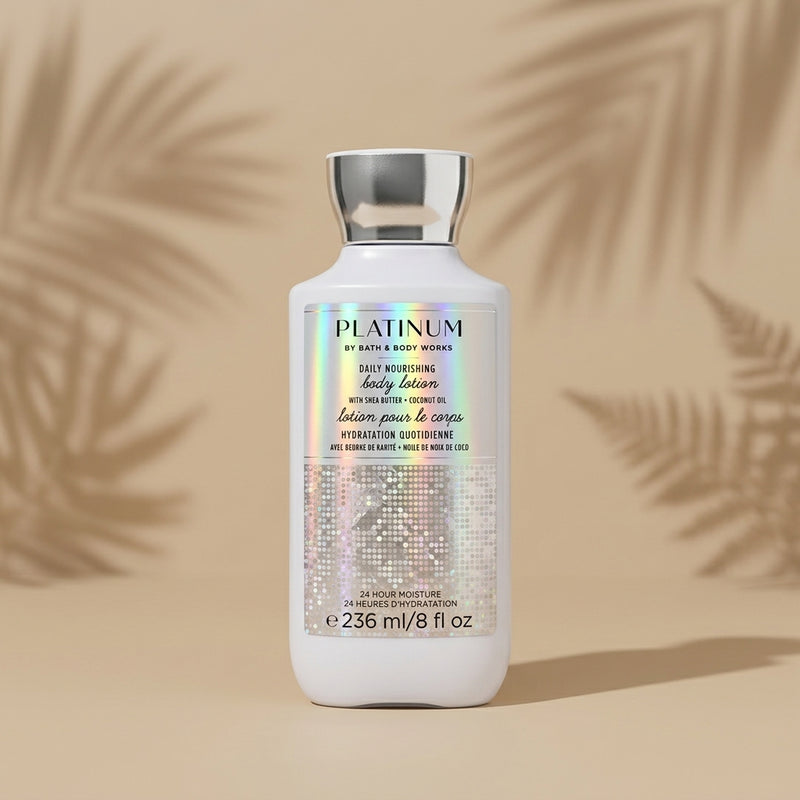 Bath and Body Works Platinum Body Lotion