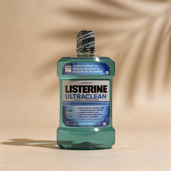 Listerine Ultraclean Arctic Mint Mouthwash 1 L