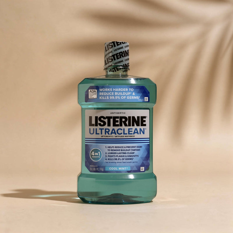 Listerine Ultraclean Arctic Mint Mouthwash 1 L