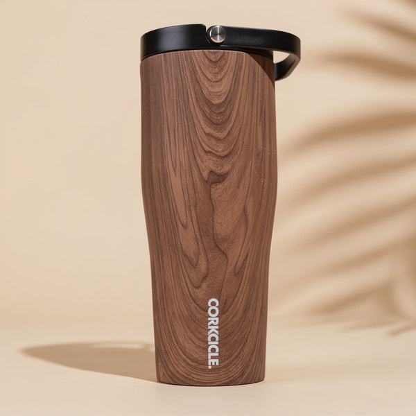 Owala Wood-Effect Insulated Tumbler