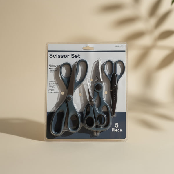 Five-Piece Multipurpose Scissors Set