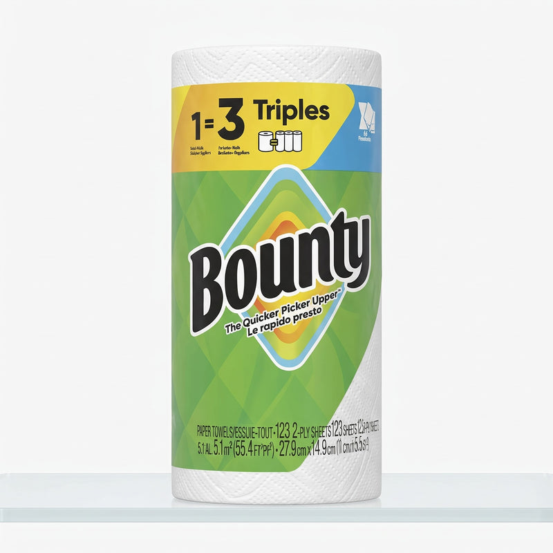 BOUNTY 123 2PLY SHEETS PAPER TOWEL