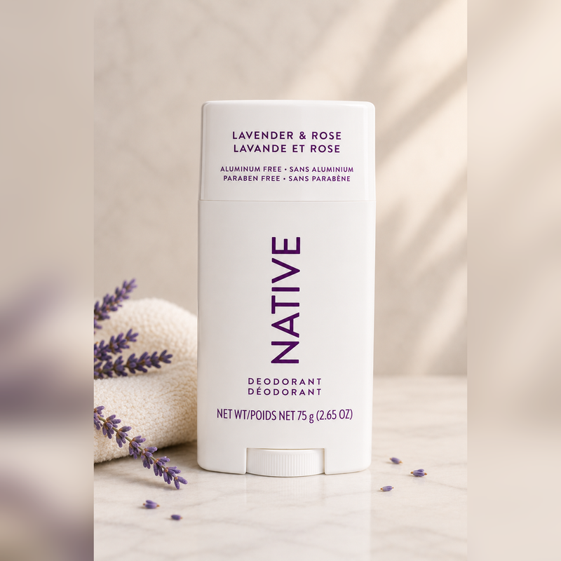 Native Lavender & Rose Deodorant (75 g)