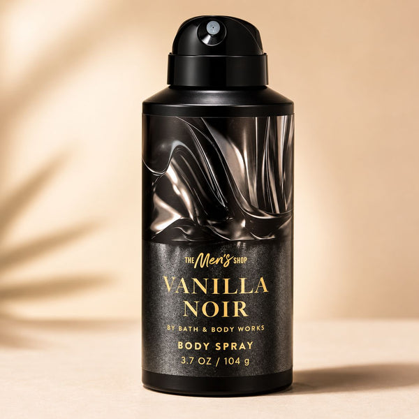 Bath and Body Works The Men's Shop Vanilla Noir Body Spray 104g