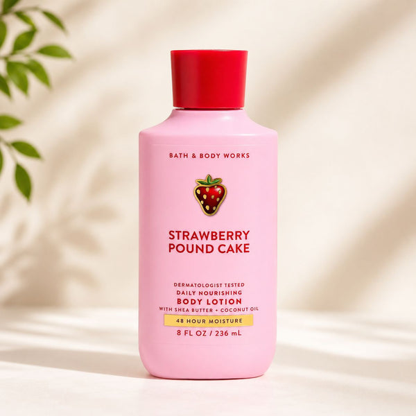 Bath and Body Works Strawberry Pound Cake Body Lotion 236ml