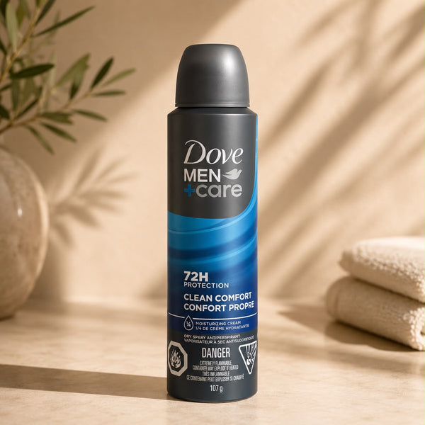 Dove Men+Care Clean Comfort Deodorant Spray
