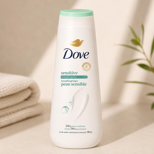 Dove Sensitive Hypoallergenic Body Wash 591 ml