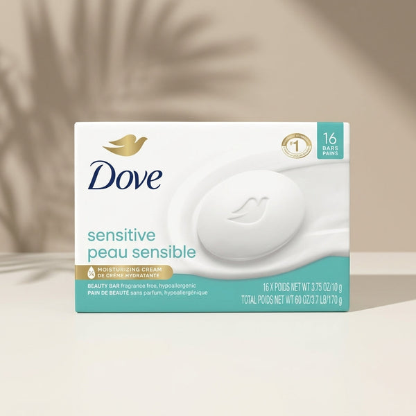 Dove Sensitive Skin Beauty Bar Pack