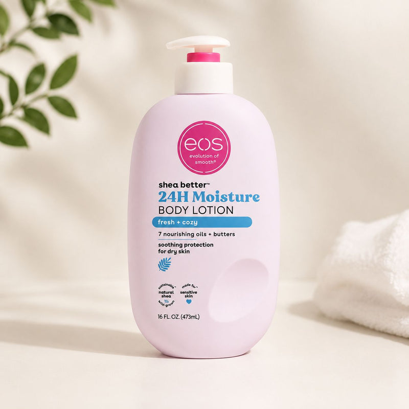EOS Shea Better 24H Moisture Fresh and Cozy Body Lotion 473ml