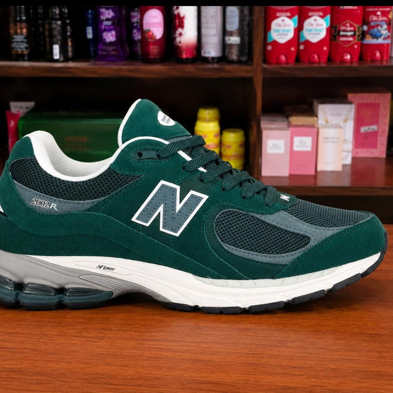New Balance 2002R Green Sneakers
