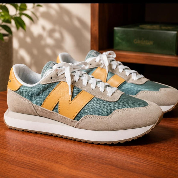 New Balance 237 Green Yellow Sneakers