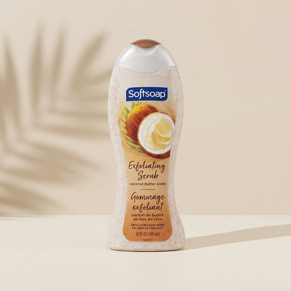 Softsoap Exfoliating Coconut Butter Body Wash