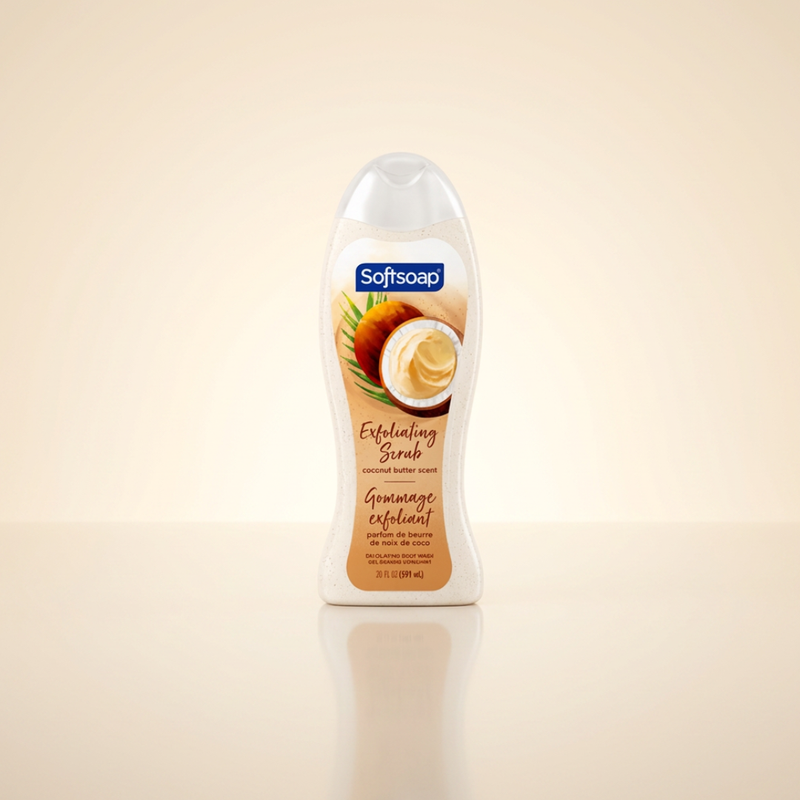 Softsoap Coconut Butter Exfoliating Scrub